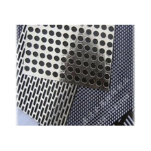 Galvanized Straight Holes Perforated Metal Sheet